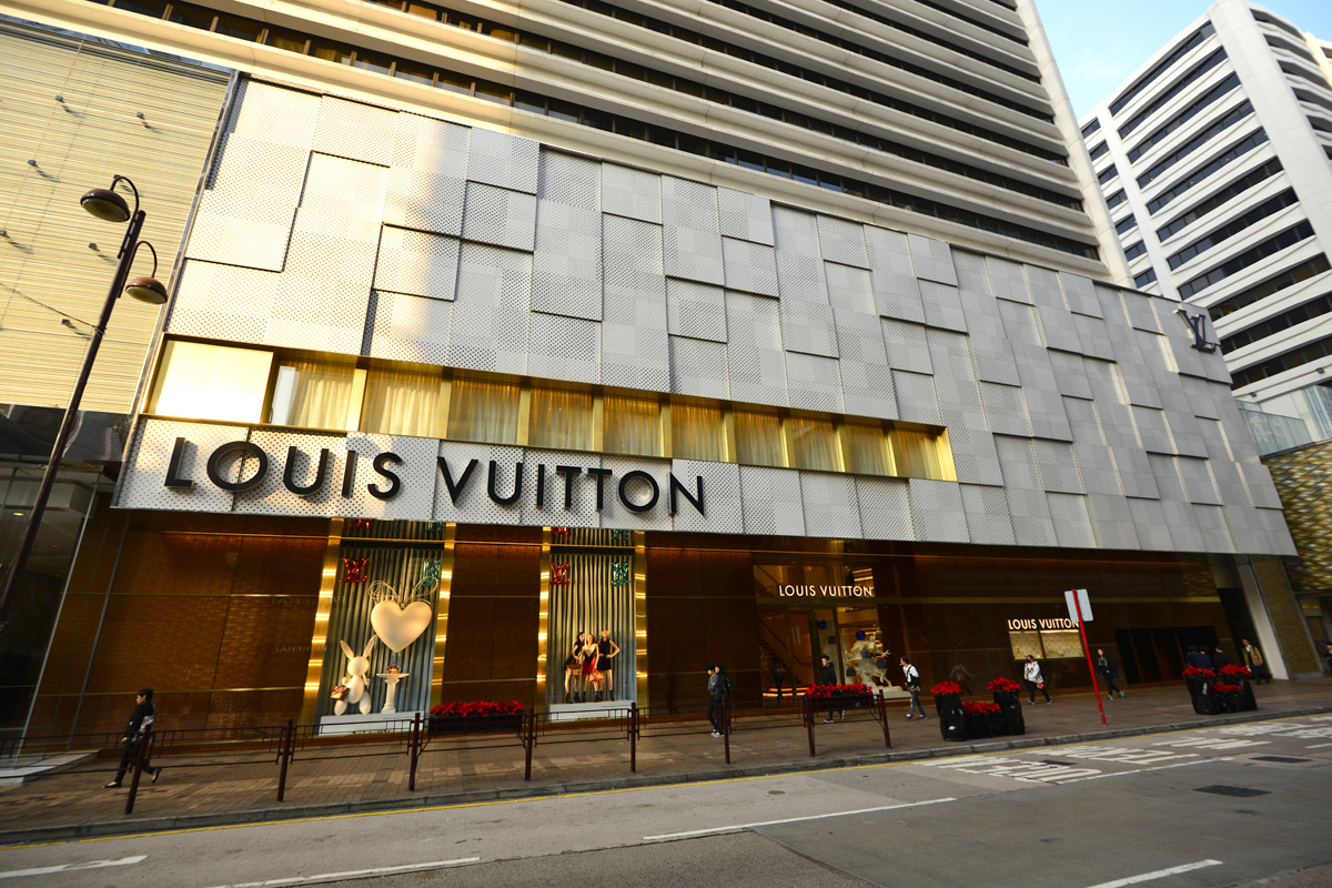 Louis Vuitton womens popup store in Hong Kong at in Landmark  Inside  Retail